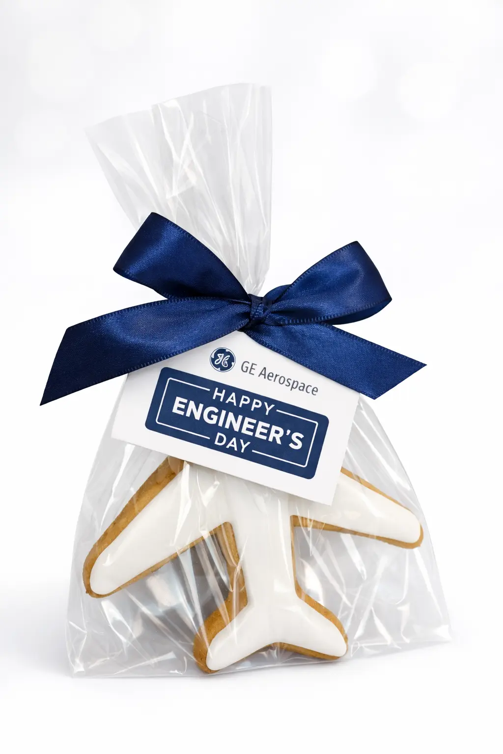 Galletas decoradas personalizadas para empresa GE Aerospace en Querétaro